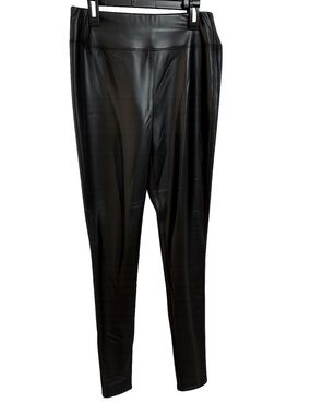 Gap Black Faux Leather Leggings